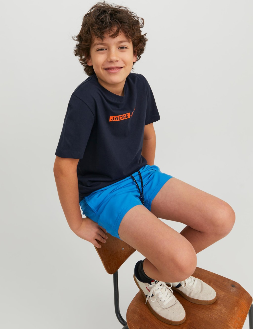 Logo Swim Shorts (8-16 Yrs) image 6