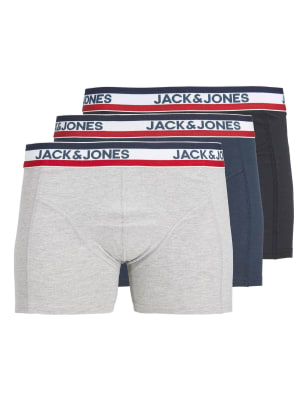 3pk Cotton Rich Trunks (8-16 Yrs)