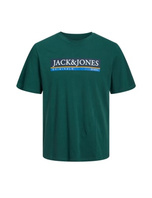 Pure Cotton Logo Slogan T-Shirt (8-16 Yrs)