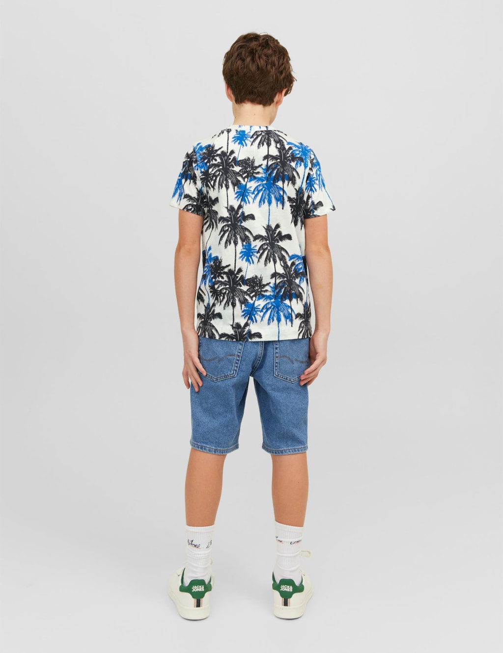 Pure Cotton Palm Print T-Shirt (8-16 Yrs) image 3