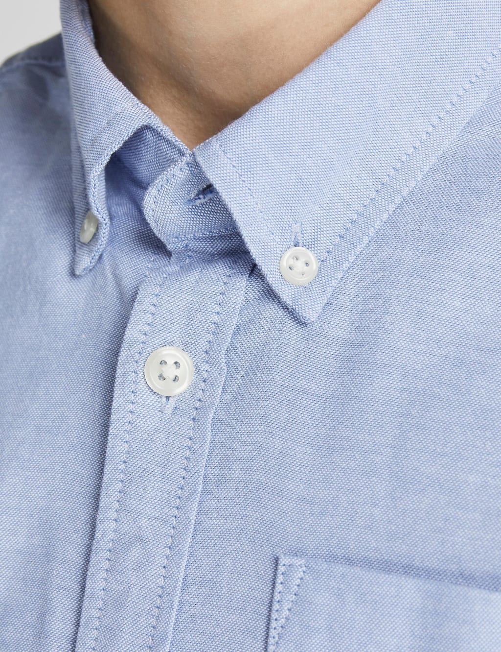 Pure Cotton Oxford Shirt (8-16 Yrs) image 4