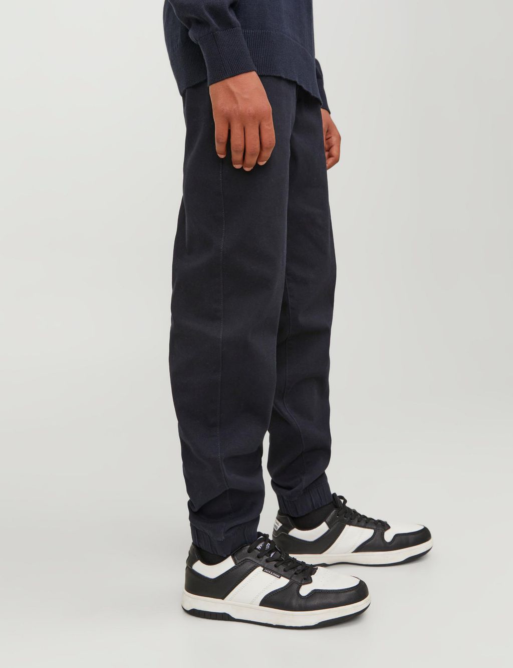 Cotton Rich Elasticated Waist Joggers (8-16 Yrs) image 3