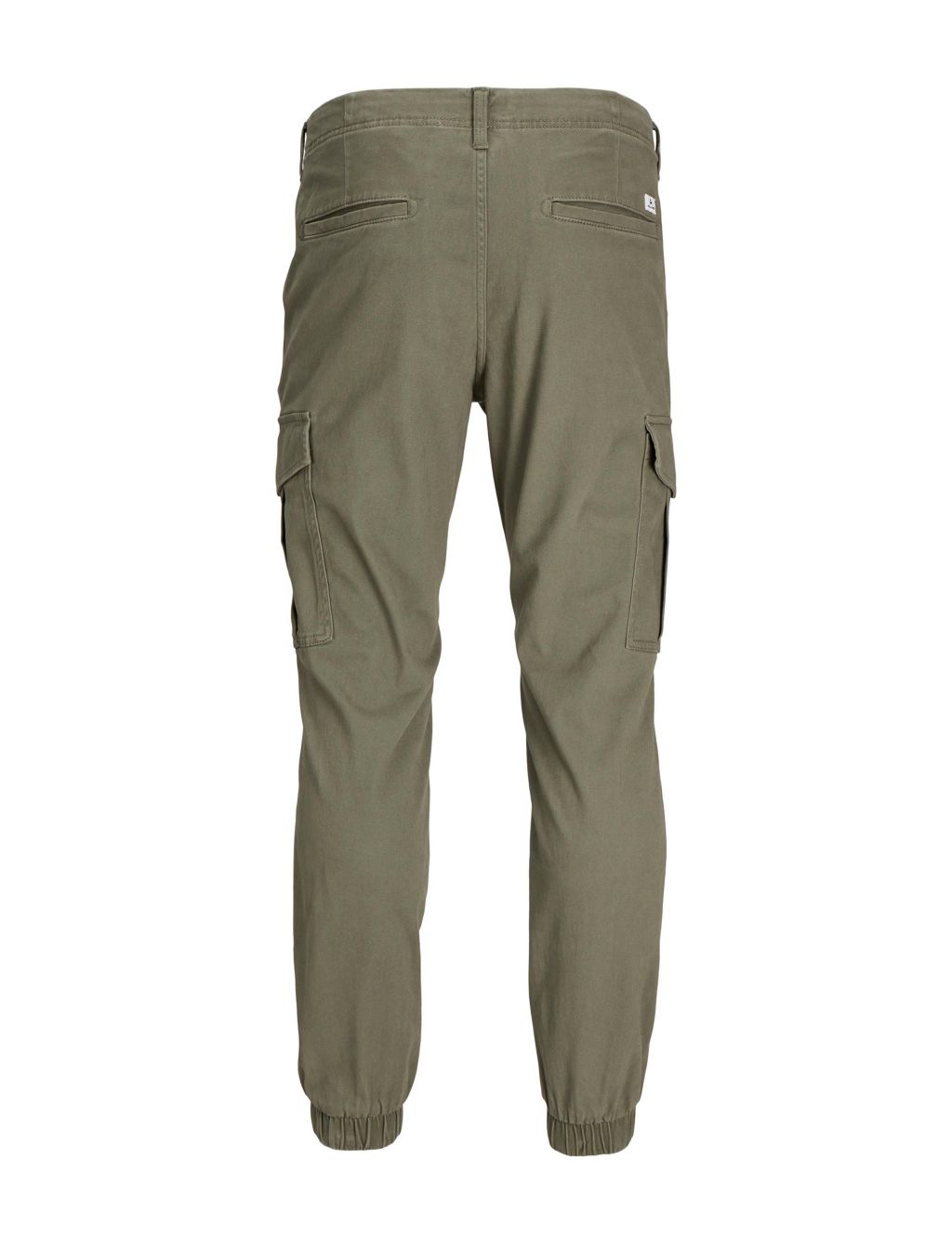 Slim Cotton Rich Cargo Trousers (8-16 Yrs) image 2