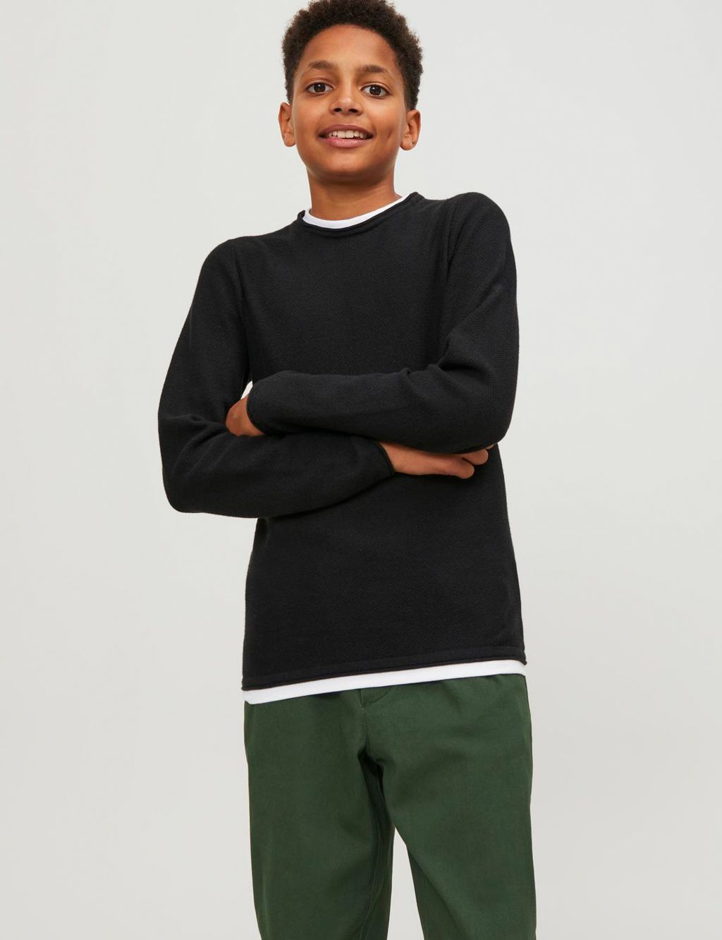Pure Cotton Knitted Jumper (8-16 Yrs) image 6