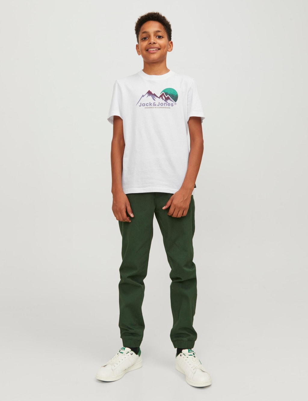Pure Cotton Mountain Print T-Shirt (8-16 Yrs) image 3