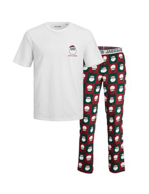 Pure Cotton Christmas Pyjamas (8-16 Yrs)