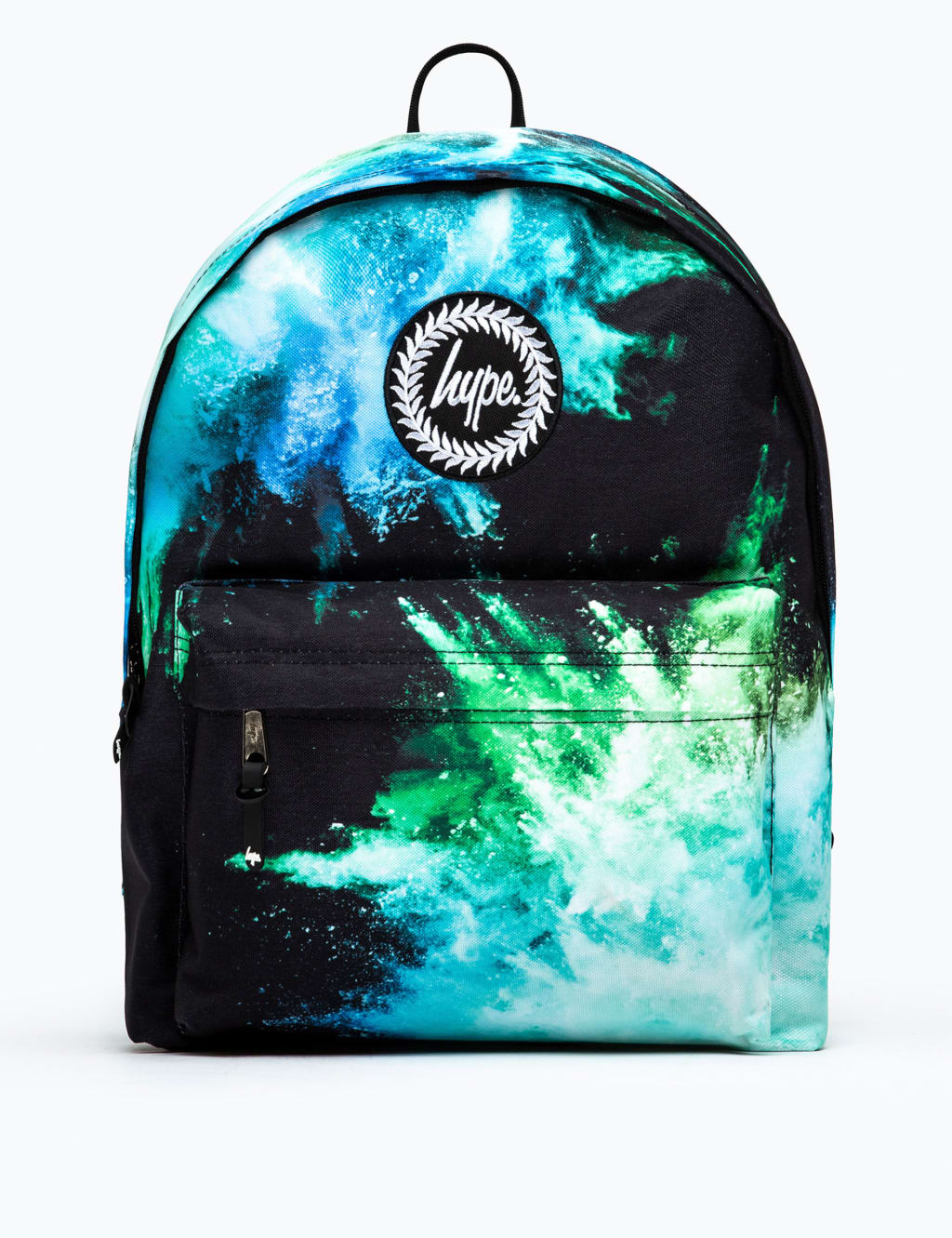 Hype baby blue backpack top