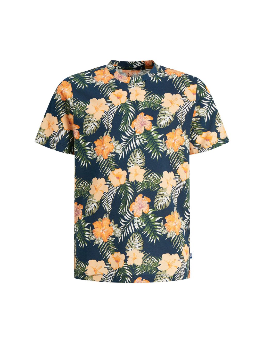Pure Cotton Tropical Print T-Shirt (8-16 Yrs)