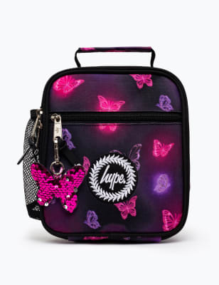 Hype Kid's Butterfly Print Lunch Box - Pink, Pink