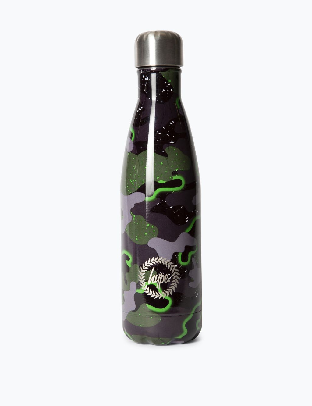 Kids' Glow Camouflage Print Water Bottle