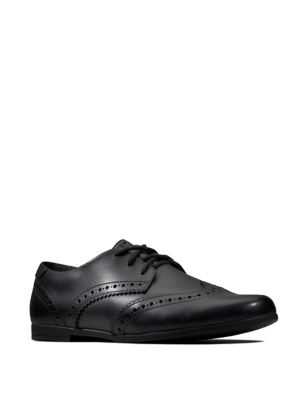 Kids' Leather Lace Brogues (3 Small - 8 Small)