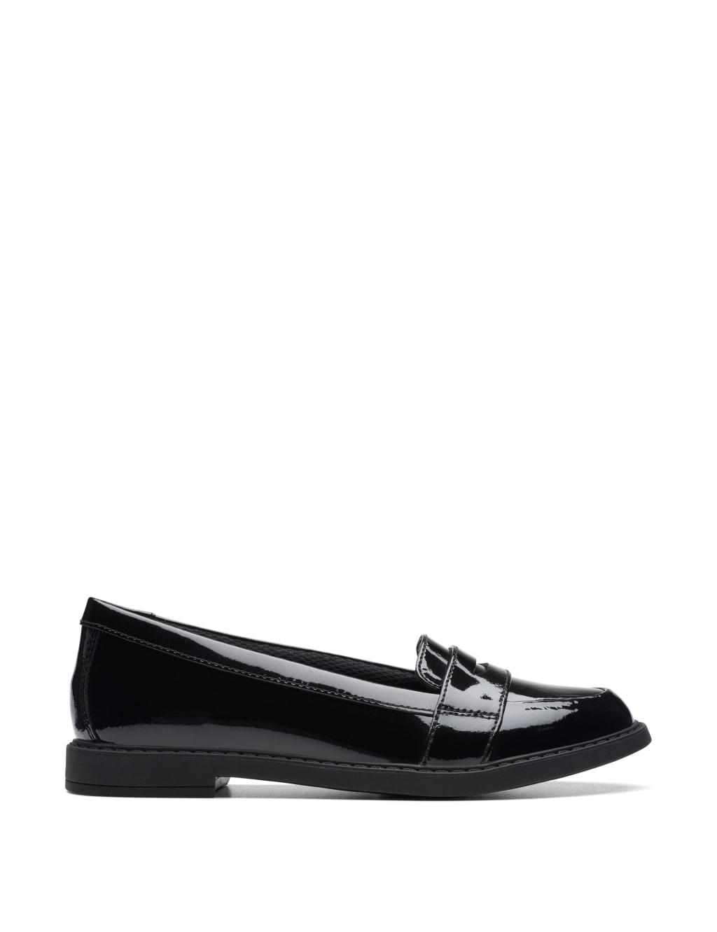 Kids' Patent Leather Slip-On Loafers (13 Small - 2½ Large) image 1