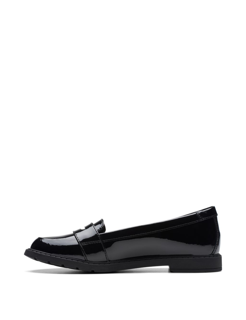 Kids' Patent Leather Slip-On Loafers (13 Small - 2½ Large) image 6