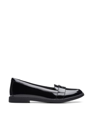 Kids' Patent Leather Slip-On Loafers (3 Small - 8 Small)