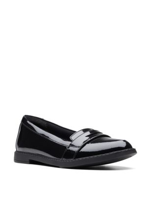 Kids' Patent Leather Slip-On Loafers (3 Small - 8 Small)