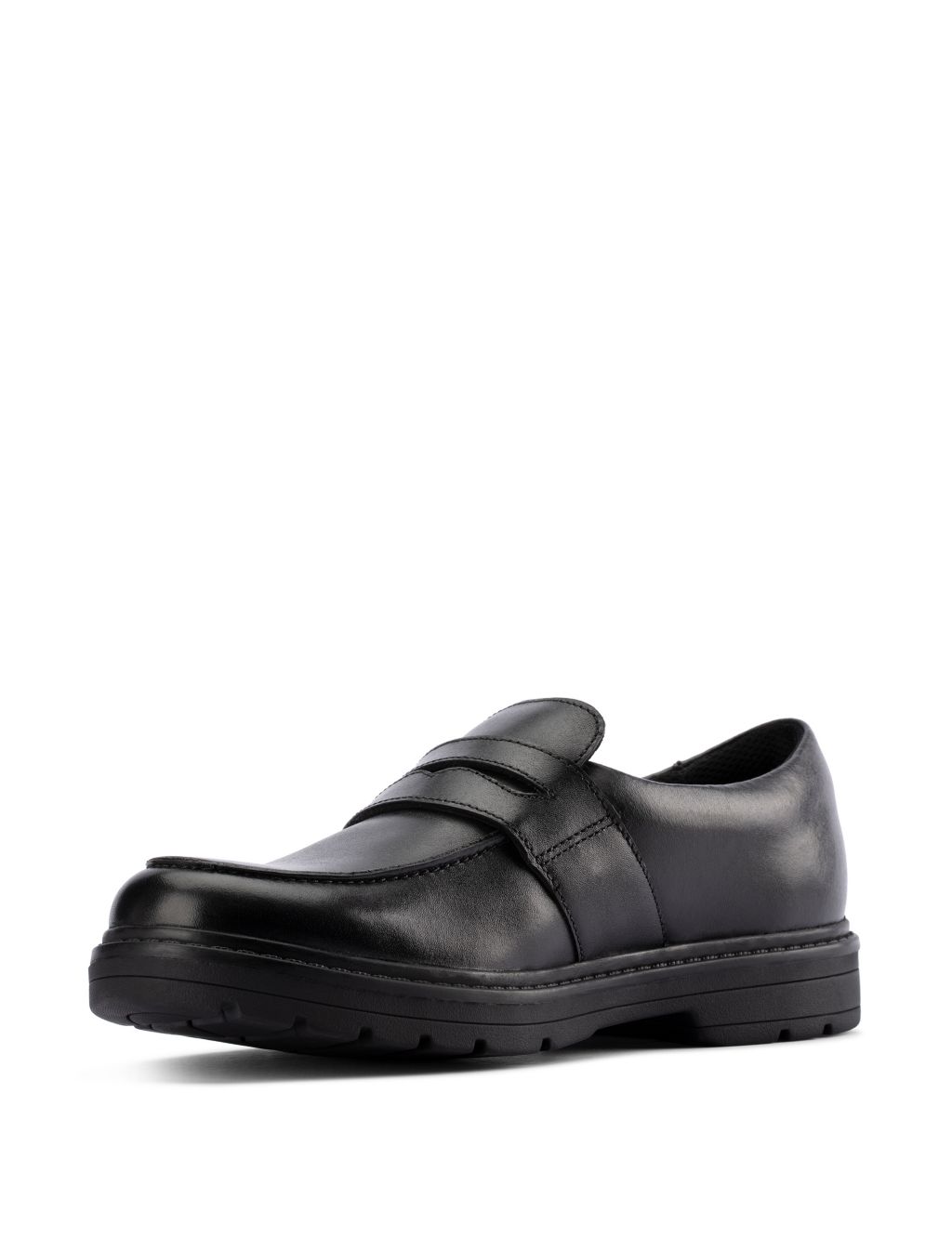 Kids' Leather Slip-On Loafers (3 Small - 7 Small) image 3