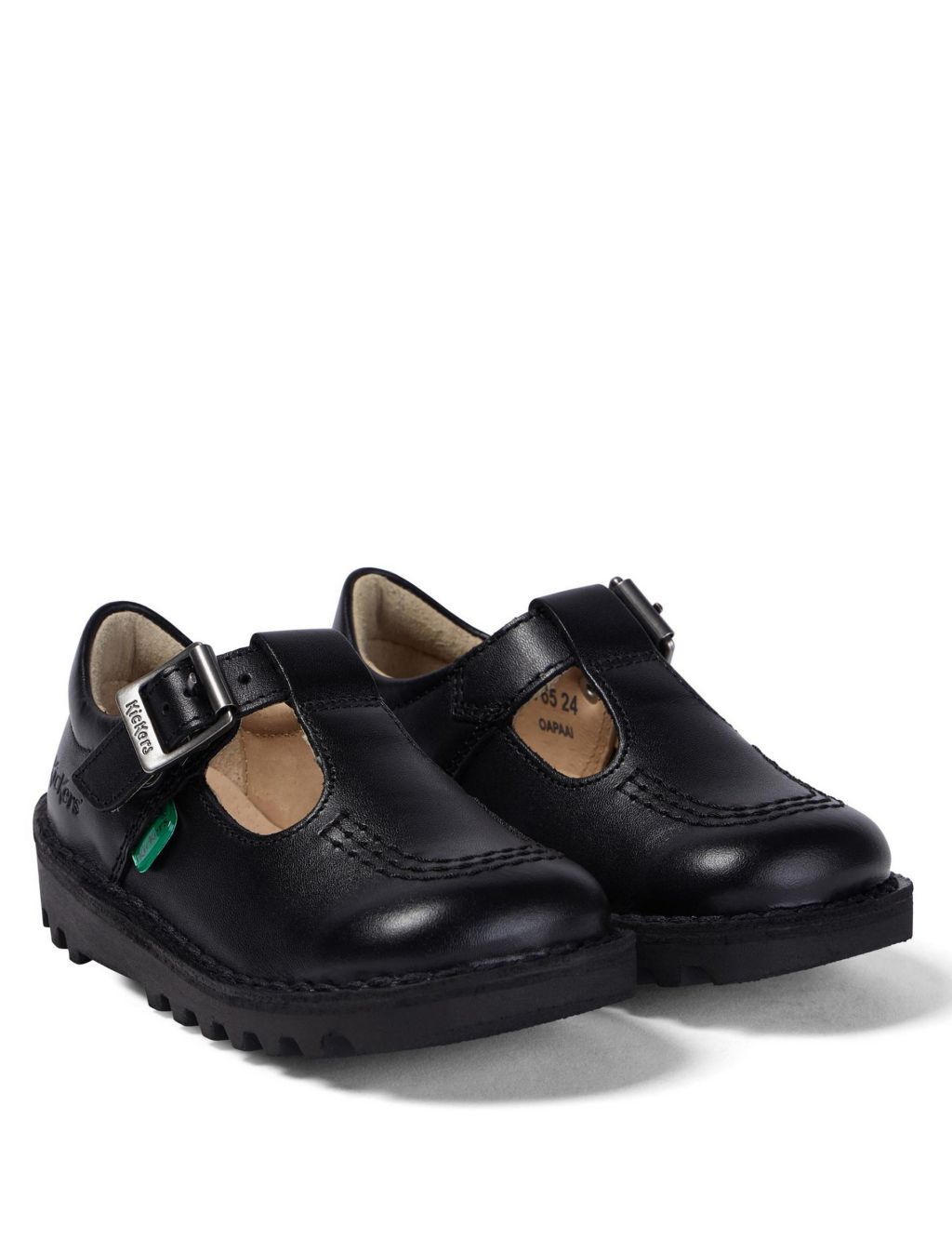 Kids' Leather School Shoes (7 Small - 12 Small) image 2