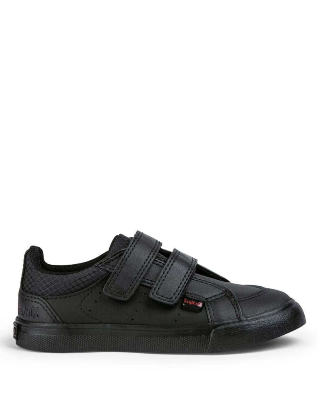 Kids' Leather Riptape School Shoes