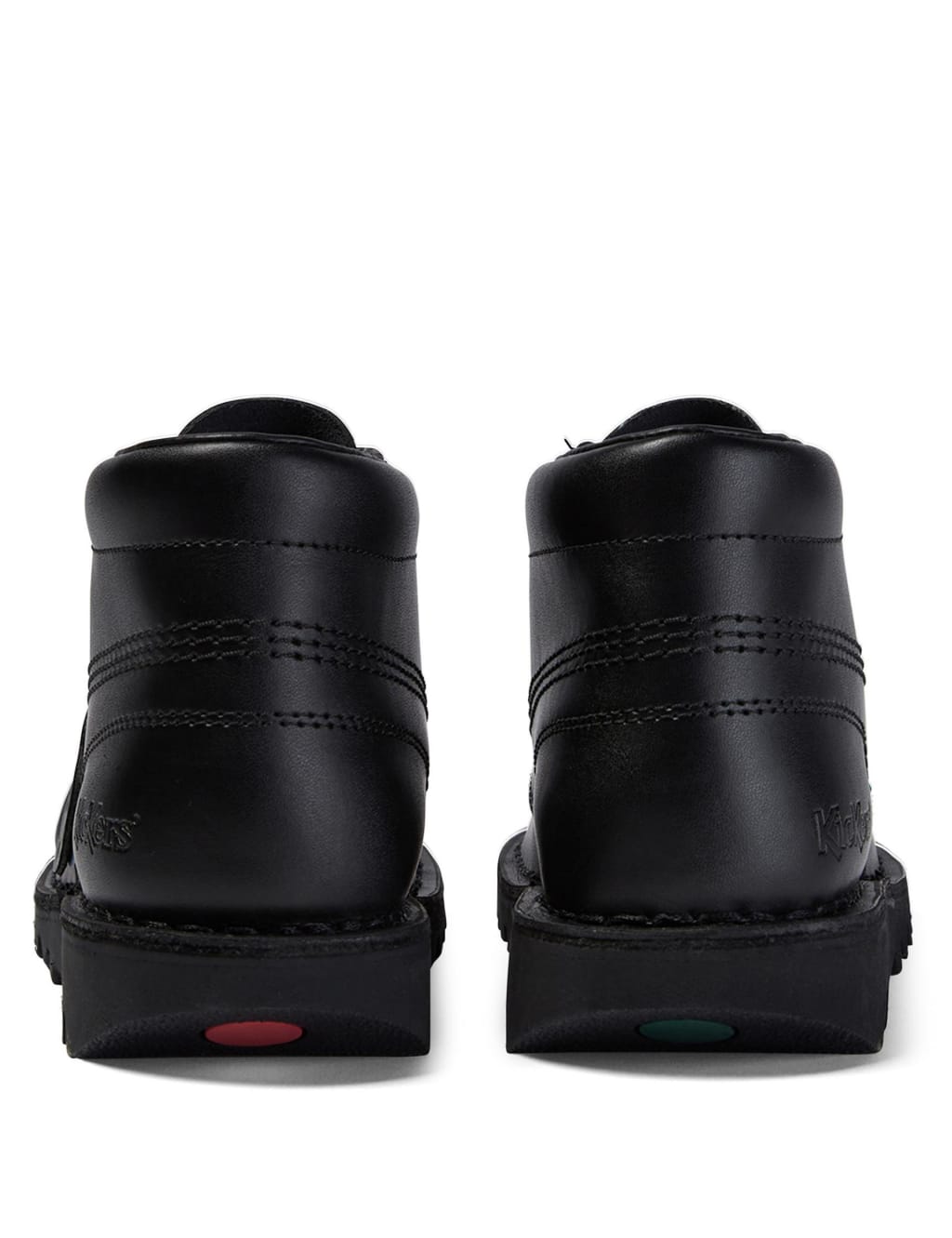 Kids' Leather High Top School Shoes image 3