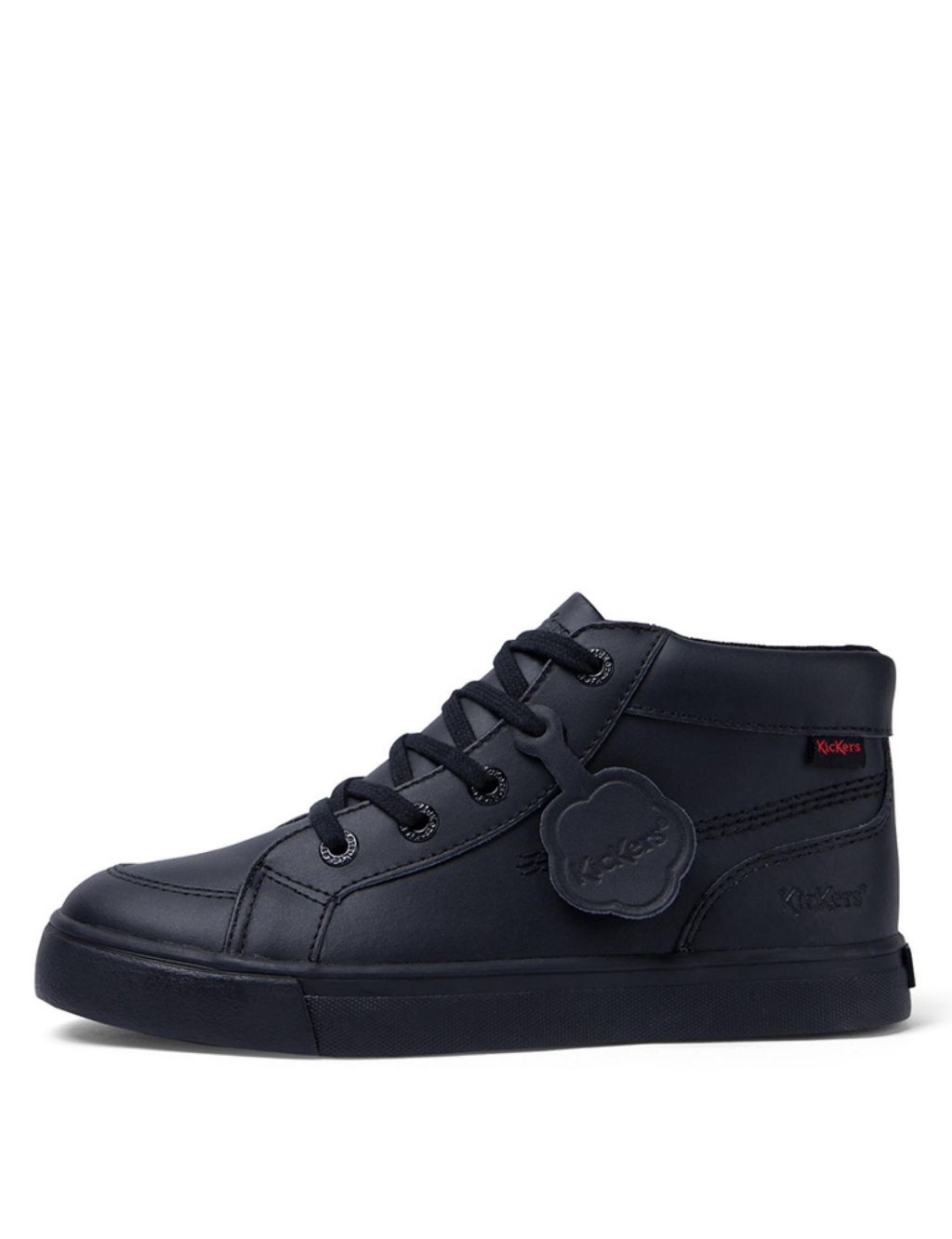 Kids' Leather High Top School Shoes