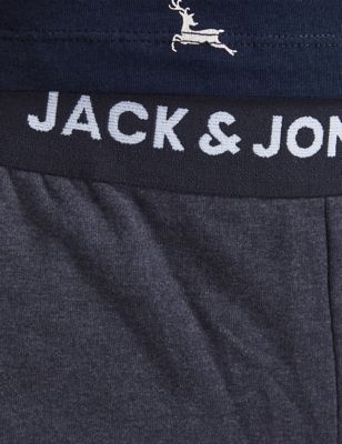M&S Jack & Jones Junior Boys Pure Cotton Christmas Pyjamas (8-16 Yrs)