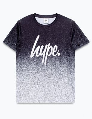 M&S Hype Boys Speckle Fade Print T-Shirt (5-13 Yrs)