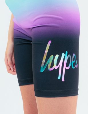 M&S Hype Girls Hologram Cycling Shorts (5-13 Yrs)
