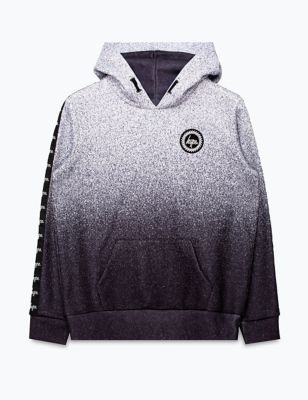 M&S Hype Boys Speckle Fade Print Hoodie (5-13 Yrs)