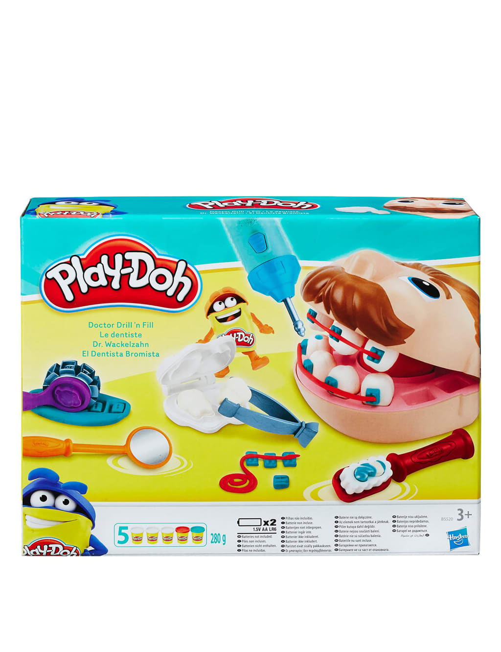 Play-Doh Doctor Drill 'N Fill Set (3+ Yrs) image 1