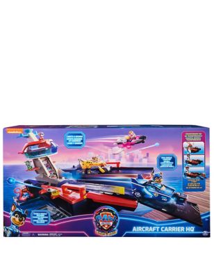 Paw Patrol The Mighty Movie Aircraft Carrier HQ (3+ Yrs)