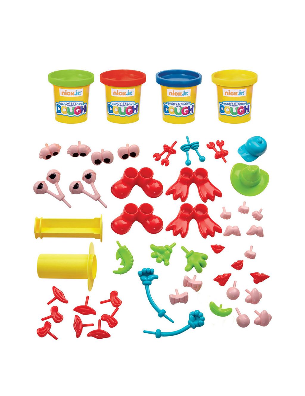 Nick Jr. Ready Steady Dough Crazy Characters Playset (3+ Yrs) image 3
