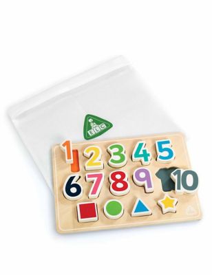 Early Learning Centre Wooden Puzzle Numbers (18 Mths - 5 Yrs)
