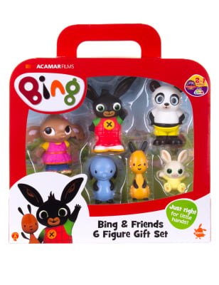 Bing & Friends Animal Figure Set (1.5-4 Yrs) | Bing | M&S