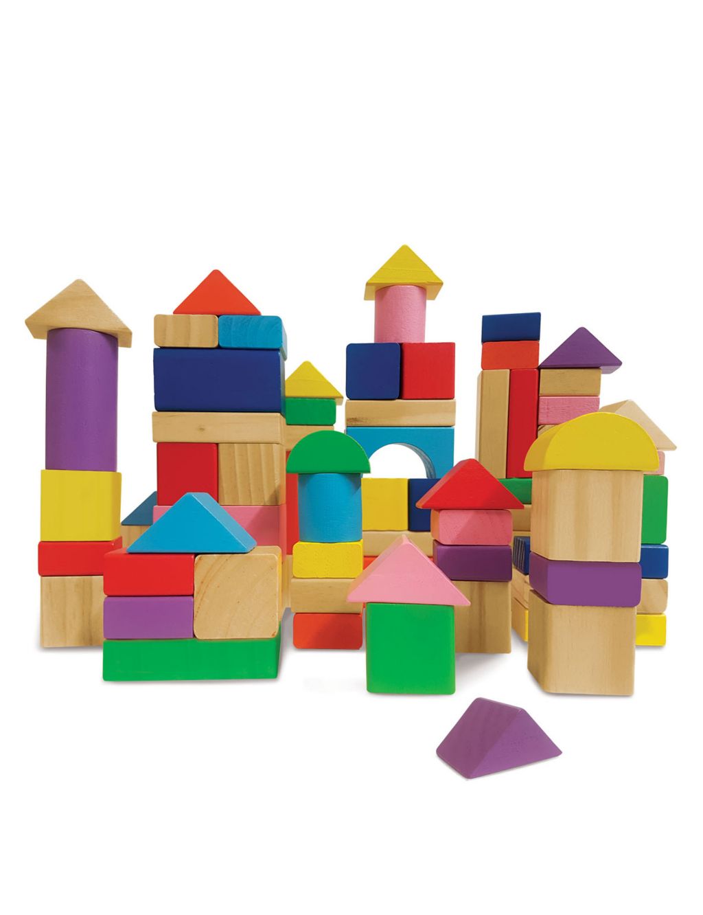 80 Piece Building Blocks (1+ Yrs) image 1