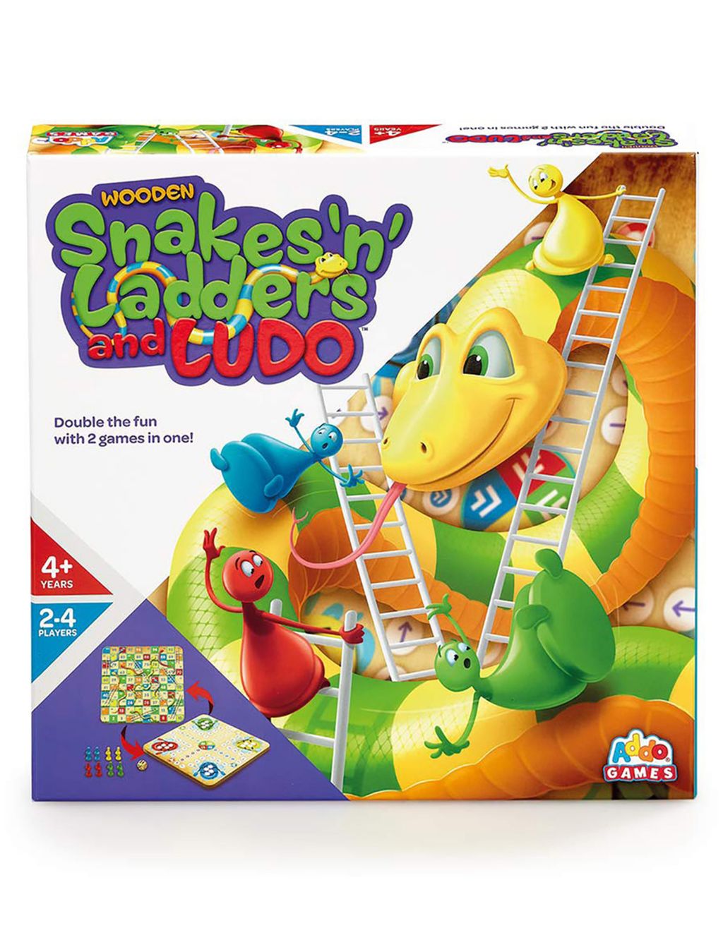 Snakes 'n' Ladders & Ludo Game (4+ Yrs)