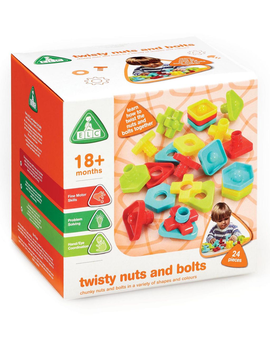 Twisting Nuts and Bolts Set (18+ Mths) image 3