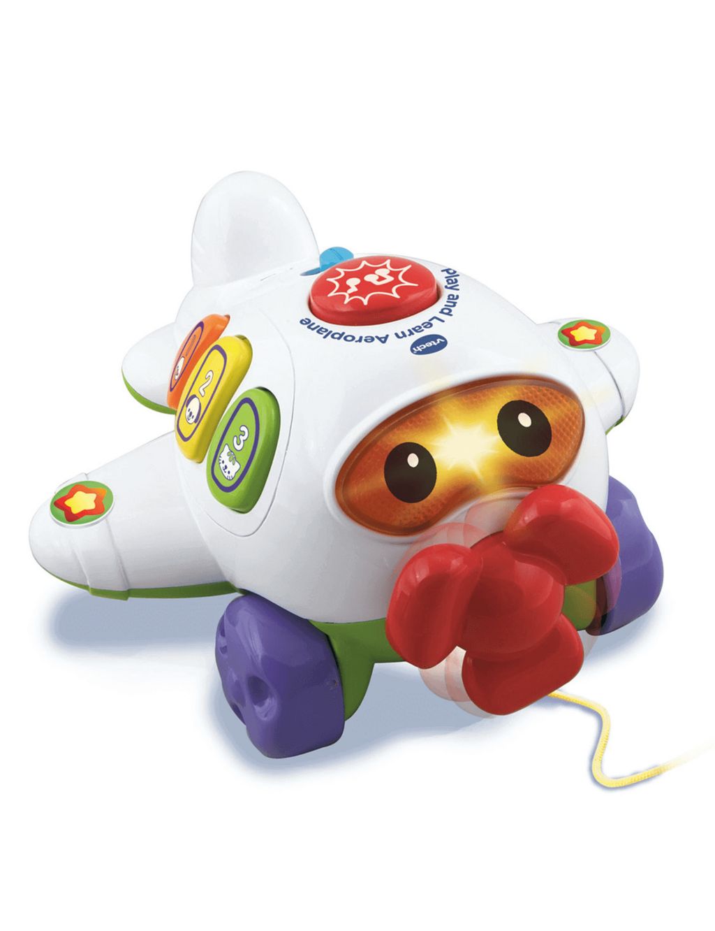 Play and Learn Aeroplane Toy (6-36 Mths) image 1