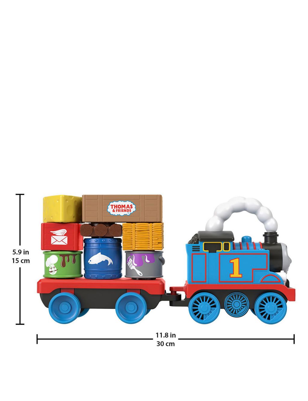 Wobble Cargo Stacker Train (2+ Yrs) image 4