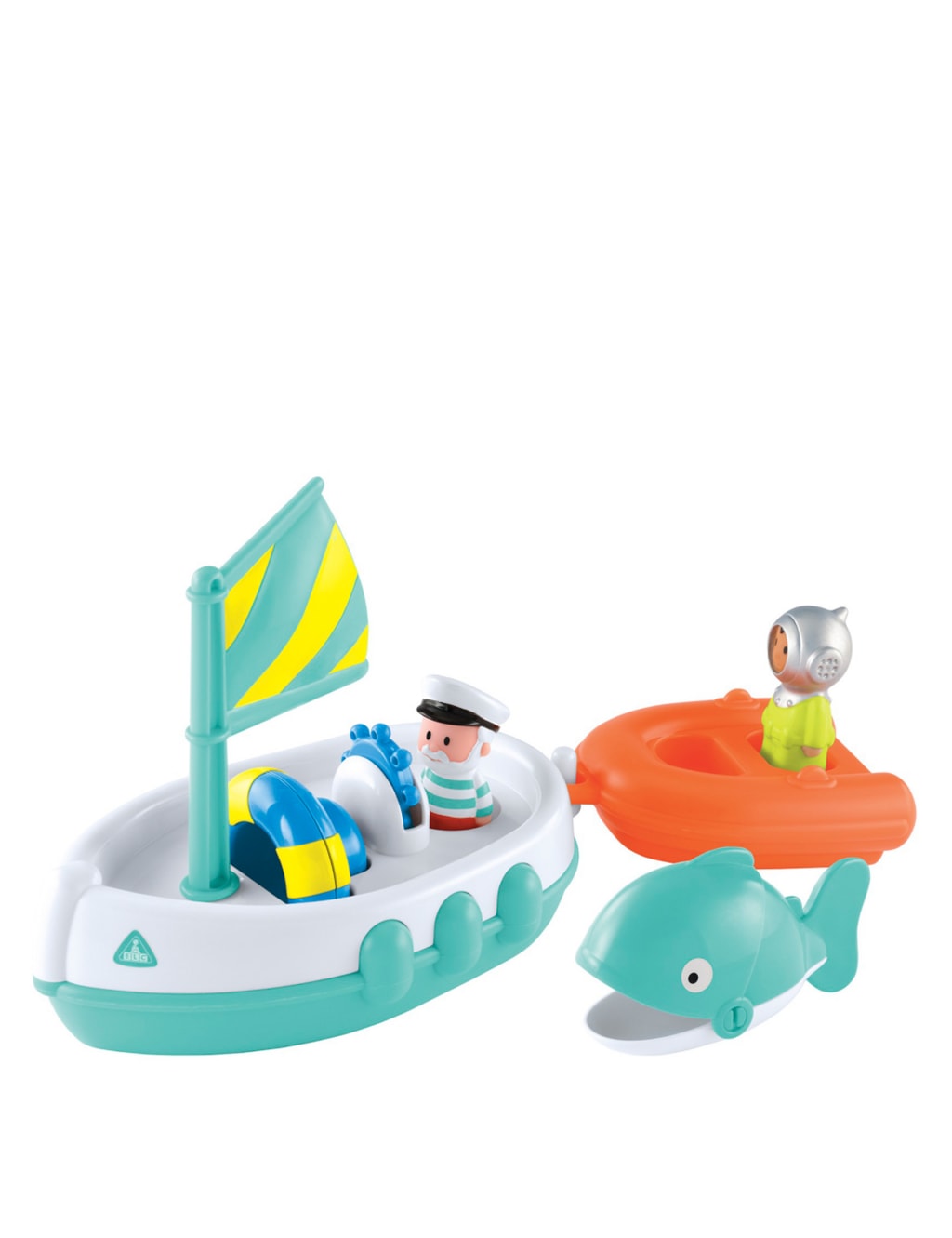 Happyland Bath Time Boat (1-5 Yrs) image 1