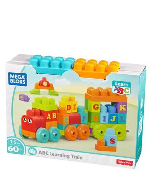 Mega Bloks Alphabet Train Toy (1-5 Yrs)