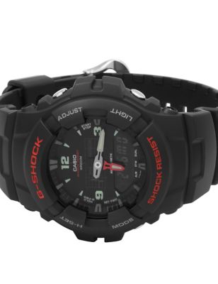 M&S Mens Casio G-Shock Alarm Chronograph Black Watch