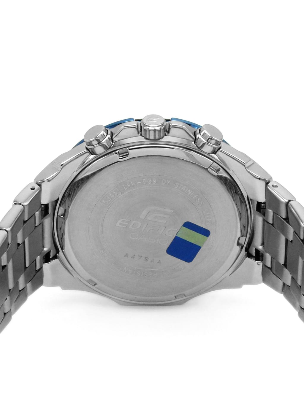 Casio Edifice Stainless Steel Chronograph Watch image 2
