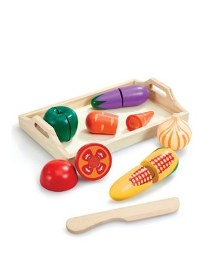 Woodlets Slicing Food Playset Vegetables (1+ Yrs)