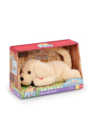 Pitter Patter Pets Roll Over Puppy Soft Toy (3-6 Yrs)