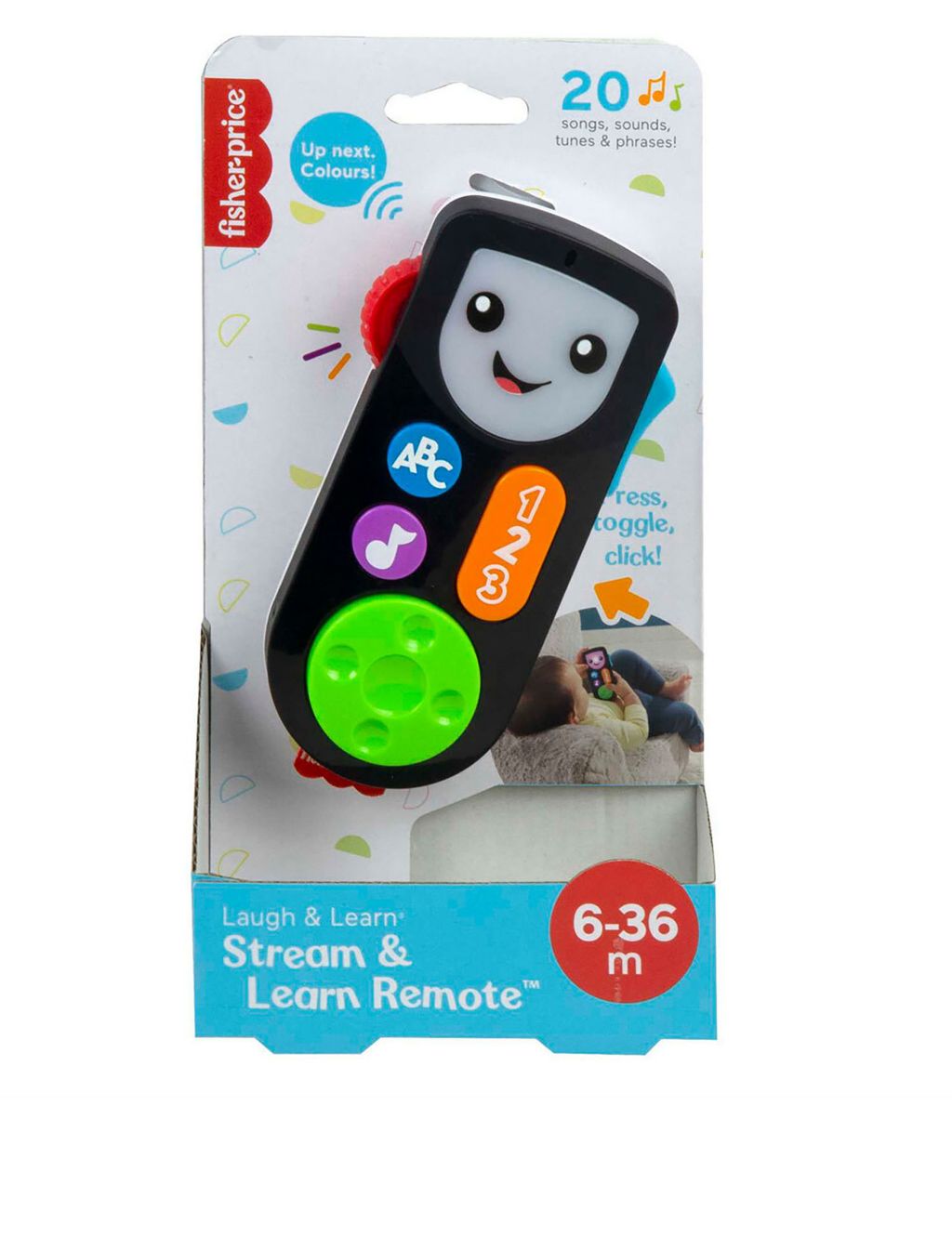Stream & Learn Remote Baby Toy (6+ Mths)