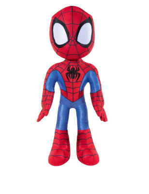 large spiderman plush toy