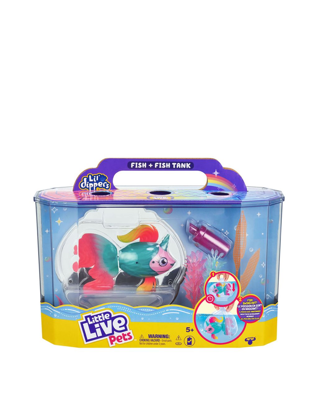 Lil' Dippers Fish & Tank Toy (5+ Yrs)