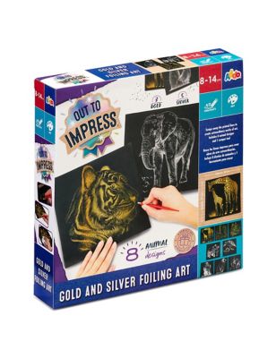 Early Learning Centre Gold & Silver Foiling Art Set (8-12 Yrs)