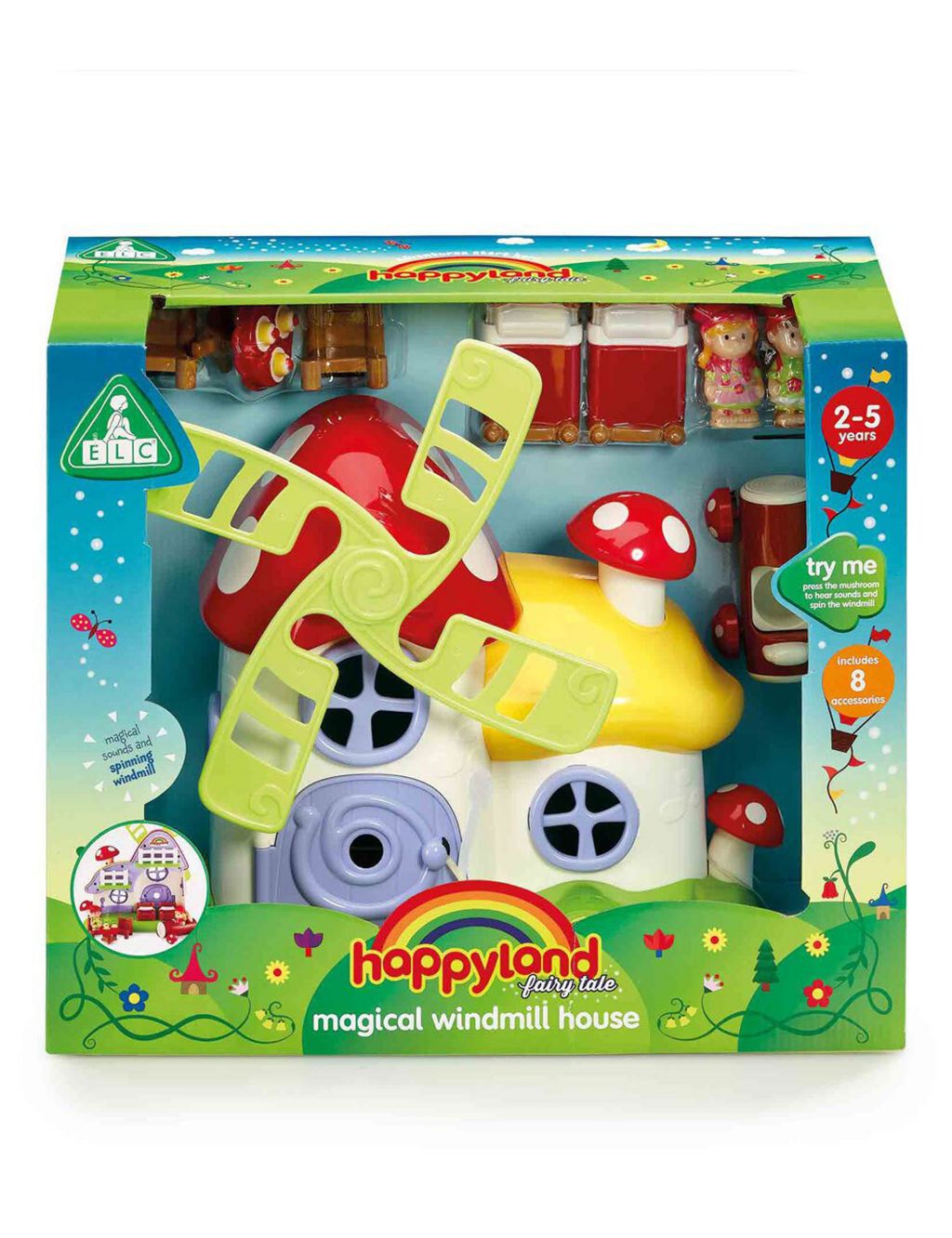 Happyland Fairy Tale Magical Windmill House (2-5 Yrs) image 2