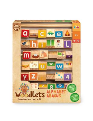 Woodlets Alphabet Abacus (3+ Yrs)